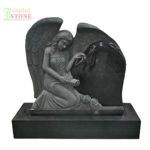 Châu Âu thợ thủ công bia mộ thiết kế Mỹ phong cách ngoài trời cong thiết kế Granite tombstone tượng đài tưởng niệm cho nghĩa trang sử dụng - Product Image 4