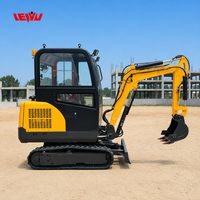 Prix compétitif : Mini-excavatrice sur chenilles hydraulique 1 tonne, 2 tonnes, 3,5 tonnes, norme EPA/EURO 5 ; Excavatrice minière 40 tonnes