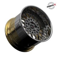 Jantes de voiture de course personnalisables 17-22 pouces 6061-T6 de luxe, forgées en 2-3 pièces, à profil profond et concave, neuves FORGEX