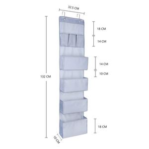 ถุงจัดเก็บแบบแขวนประตู ผลิตจากโรงงาน ใช้แขวนผนังได้ พับเก็บได้ - Product Image 2