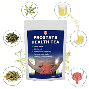 Thé biologique naturel pour la santé de la prostate chez l'homme – Favorise le flux urinaire et la fonction prostatique – Sans caféine - Product Image 1