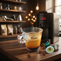 Fournisseur de premier plan FACTORY Coffee Vietnam Prix de gros Café en capsules Mélange Signature Compatible Torréfaction Intense Prêt à l'exportation