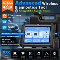 XTOOL D7W All Keys Lost Car Key Programming Obd Scanner Tool Bidirectional Diagnosis Machine Car Key Programmer for All Vehicles