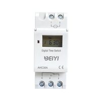 Minuteur programmable numérique hebdomadaire ou quotidien BEIYI AHC15A 220V 30A, interrupteur de contrôle de temps par micro-ordinateur, relais