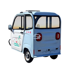 Tricycle Électrique Familial Compact avec Capote Fermée, Nouvelle Norme Nationale, Homologué pour la Circulation, Idéal pour Personnes Âgées, Autonomie 50-70km, 3 Roues - Product Image 6