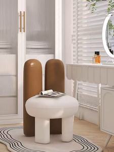 Modern and Simple Tufted Manicure Makeup <b>Chair</b> with Modular Casual Backrest for Living Room Dressing Table or Hotel <b>Dining</b> - Product Image 3