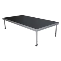 Plate-forme de scène portable en aluminium plate-forme pratique scène en aluminium pour événements
