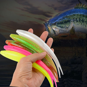 JETSHARK 3pcs/bag 17cm 16g TPR realistic swimming split tail floating bait top water Artificial soft plastic Fishing Lure