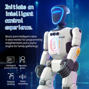 <span class=keywords><strong>Robot</strong></span> IA intelligent transfrontalier pour la conversation, programmable, pour l'éducation précoce, chantant, dansant, avec détection de geste et enregistrement - Product Image 1
