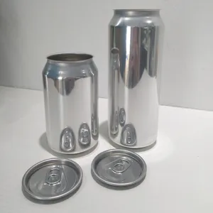 Abrir plenamente fácil de abrir tapas de metal de aluminio latas de cerveza estaño beber soda puede botella de bebida con widget