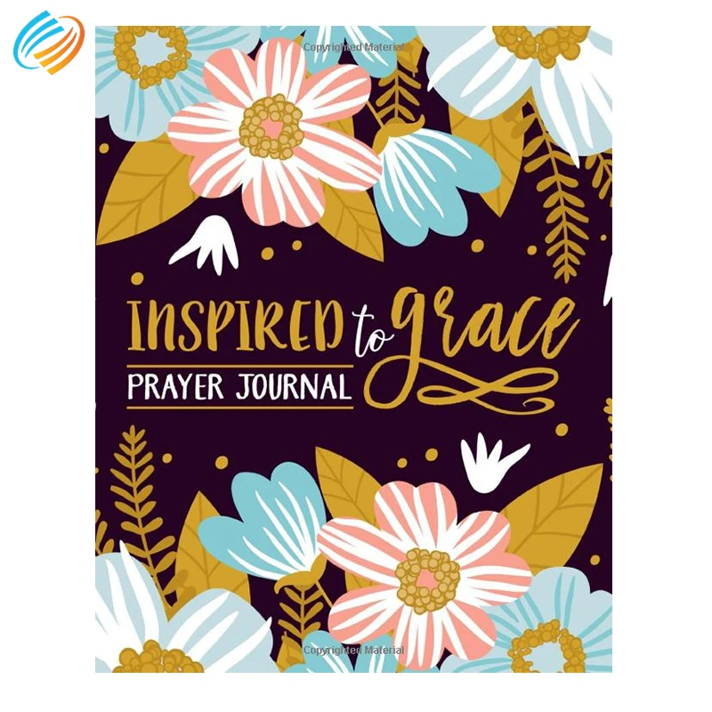 Необычный пользовательский спиральный блокнот Eccolo в твердой обложке для молитвенного журнала для женщин