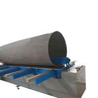 Tuyau en plastique PP, diamètre et longueur personnalisés, conduits d'évacuation - pour la ventilation industrielle, conduits rectangulaires en PP