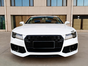 กระจังหน้าสไตล์ RS7กระจังหน้าสำหรับ S7 C7.5 A7 Audi 16-18 | กรอบสีดำมันวาว | ส่วนลดจำนวนมากส่งจากคลังสินค้าของเรา - Product Image 5