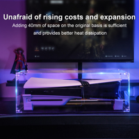 Housse anti-poussière personnalisée pour PS5, compatible avec la console PlayStation 5 Slim et PS5 Pro, housse de protection