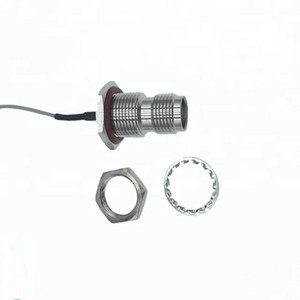 <b>Waterproof</b> IP67 Female Front Bulkhead to UFL UFL 1.13mm RF Pigtal <b>Cable</b> - Product Image 1