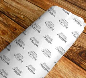 Papier d'emballage alimentaire jetable de haute qualité, 100 % biodégradable, enduit et résistant à la graisse, pour sandwichs, plats à emporter et pains. - Product Image 2