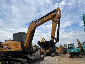 Excavatrice SANY60C SY60 d'occasion, modèle 2022, 6 tonnes, moteur, boîte de vitesses, pompe, prix compétitif, conception originale - Product Image 6