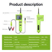 Probador de Circuitos Topdiag P200 PRO, Probador de Circuitos Eléctricos para Pruebas y Limpieza de Inyectores de Combustible, Activación de Componentes