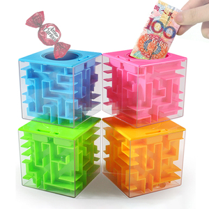 Vendita calda per bambini 3D labirinto salvadanaio giocattolo salvadanaio salvadanaio scatola <span class=keywords><strong>di</strong></span> risparmio rompicapo altri classici <span class=keywords><strong>giocattoli</strong></span> educativi & hobby per i bambini - Product Image 1