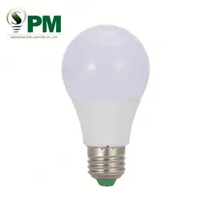 Good quality e27 led bulb lights aluminum plastic housing buld