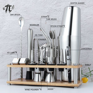 23 шт., набор для коктейлей из нержавеющей стали - Product Image 4