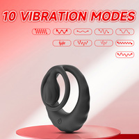 Silikon-Vibrations-Verzögerungsring Männliches Körperpflegewerkzeug