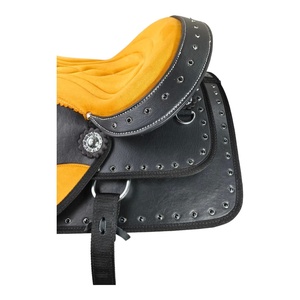 Selle d'équitation artisanale de qualité supérieure en cuir occidental, personnalisée pour le ranch et les promenades à cheval, arbre en bois, quincaillerie en acier inoxydable durable - Product Image 2
