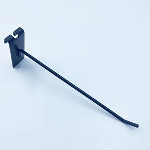 Kefeng Crochets simples en métal noir écologique pour filet métallique Gridwall 300mm de longueur 5mm de diamètre de fil - Product Image 3