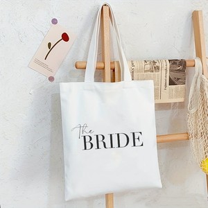 Bolsa de Lona para Novia, para Regalo de Boda, Despedida de Soltera, Bolsa de Compras, Recuerdo Personalizado para Damas de Honor - Product Image 2