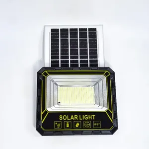 Faretto Solare Nero 300W Luce Bianca da Esterno con Telecomando - Product Image 5