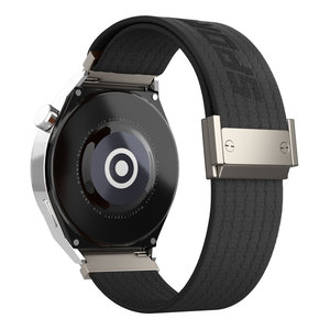 สายนาฬิกาแม่เหล็กไนลอน ปรับได้ ใช้ได้กับนาฬิกาอัจฉริยะ Huawei Samsung ขนาด 22 มม. 20 มม. 18 มม. - Product Image 4