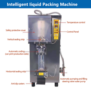 Equipo de Llenado y Sellado de Agua Potable en Bolsas de Plástico, Sistema Automático de Embolsado - Product Image 3