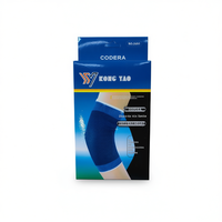 Soporte de Codo Ajustable y Transpirable de Neopreno Rong Yao, Cierre de Gancho y Bucle, Unisex, Azul, Talla Única, para Entrenamiento Deportivo Básico
