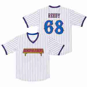 Maglia da Baseball Ricamata di Alta Qualità, Abbigliamento Sportivo Personalizzato, Maglietta a Righe Clark Reedy per Uomini, Donne e Giovani - Product Image 2