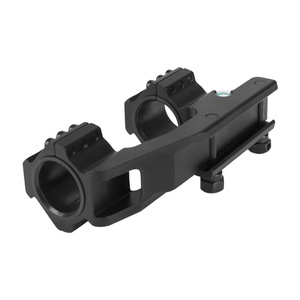 Wholesale CNC Machined Aluminum Alloy 25.4/30mm Integrated Scope Mount with Level Gauge Outdoor Shooting Gear Precision Mounting - Product Image 3