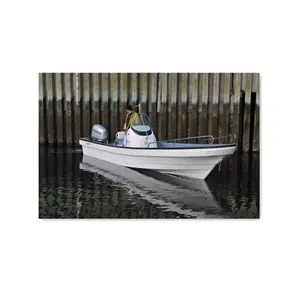 23ft/6.8m Cheap Price Long Panga Fiberglass Material Fishing Work Boat