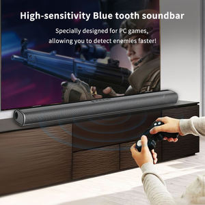 Barre de son sans fil Bluetooth avancée pour téléviseur avec écran LED intégré et adaptateur, qualité audio supérieure pour home cinéma - Product Image 2
