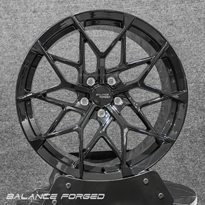 Cerchi Forgiati Personalizzati Neri Stile OEM <span class=keywords><strong>BMW</strong></span> <span class=keywords><strong>18</strong></span> 19 20 21 22 Pollici 5x120 5x114.3 5x112 per <span class=keywords><strong>BMW</strong></span> M2 M3 M4 G80 G82 G87 - Product Image 1