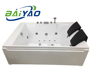 Bañera de hidromasaje de lujo Jacuzzier 2 personas Jakusi Whirlpool acrílico interior bañera familiar con función de hidromasaje - Product Image 5