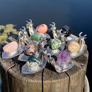 Vente en gros de pierres brutes en cristal naturel, artisanat en cristal fait main, décoration de la maison, ornements DIY, cadeaux - Product Image 3