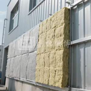 Manta ignífuga de fieltro de <span class=keywords><strong>lana</strong></span> de roca de alta densidad Diseño industrial 50-200mm Longitud Material <span class=keywords><strong>aislante</strong></span> térmico <span class=keywords><strong>Precio</strong></span> al por mayor - Product Image 6