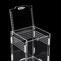 Vitrines Acrylique Reptile Enclos Cage Boîte Acrylique Araignée Enclos pour Tarantule
