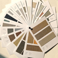 Revêtement mural en PVC tissé européen moderne, imperméable, papier peint vinyle pour la maison, finition texturée, ignifuge, salon d'hôtel, sur mesure