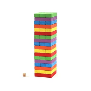 Blocchi <span class=keywords><strong>di</strong></span> <span class=keywords><strong>Legno</strong></span> <span class=keywords><strong>di</strong></span> Faggio Naturale all'Ingrosso, Giochi da Tavolo con <span class=keywords><strong>Torre</strong></span> Impilabile, Blocchi <span class=keywords><strong>di</strong></span> Costruzione in <span class=keywords><strong>Legno</strong></span>, Giocattoli per Bambini, <span class=keywords><strong>Gioco</strong></span> da Esterno - Product Image 6