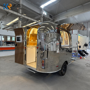 移动餐车 不锈钢小型移动商业餐车拖车 全套设备餐车 移动餐车拖车 - Product Image 3