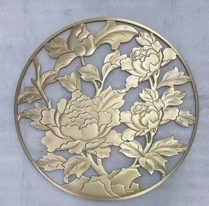 Custom Thick <b>Plate</b> Embossed Copper Aluminum Panel Curtain <b>Wall</b> <b>Decorative</b> Metal Cladding <b>For</b> Building Facade - Product Image 2