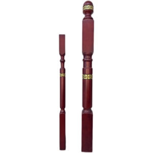 Nhà Sản Xuất Tốt Nhất Bán Mới Nhất Thiết Kế Hiện Đại Bằng Gỗ Cầu Thang Lan Can Cho Biệt Thự Trong Nhà Cầu Thang Lan Can Với Chất Liệu Cao Su - Product Image 6