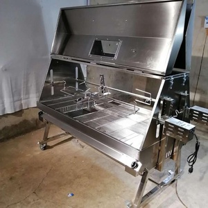 Horno de carbón para kebab HDG03, parrillas de barbacoa brasileña con sabor, barbacoa profesional para cocina exterior HDG03, horno de carbón para kebab. - Product Image 2
