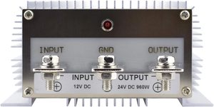 960W 40A <b>Converter</b> Waterproof DC/DC 12V/24V Single Output <b>Voltage</b> Regulator LED Car Power Supply With OEM Support HJ1224-40A Hig - Product Image 5