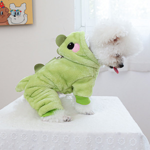 PETCIRCLE Ropa para Mascotas, Trajes para Perros y Gatos, Vestido Abrigado y Grueso de Felpa - Product Image 2